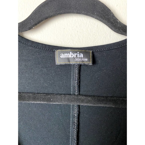 Ambria Selection Black Patchwork Lag and Look Dress S/M - Picture 3 of 4